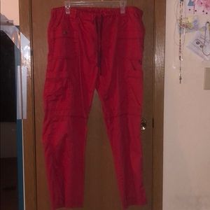 Red dickies scrub bottoms